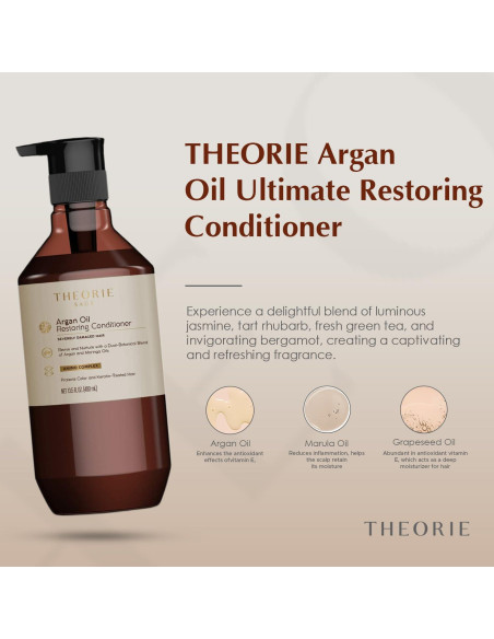 Acondicionador Restaurador Theorie 400 ml Aceite de Argán