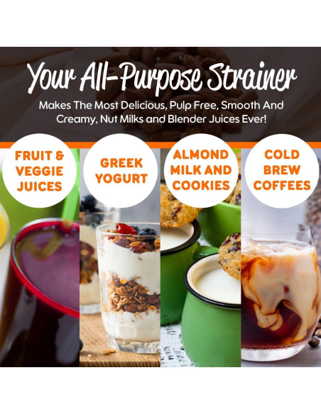 Bolsa de Leche de Nueces Ellie's Best - Grande 30x30 cm - Reutilizable