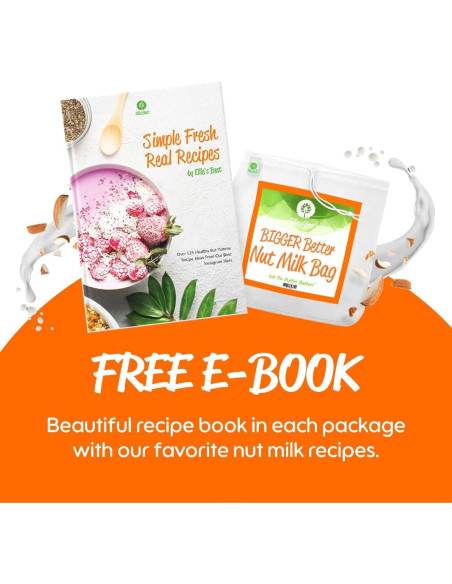 Bolsa de Leche de Nueces Ellie's Best - Grande 30x30 cm - Reutilizable