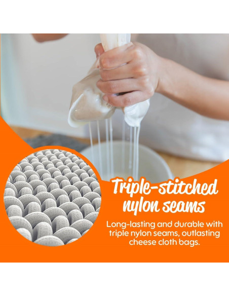 Bolsa de Leche de Nueces Ellie's Best - Grande 30x30 cm - Reutilizable