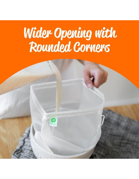 Bolsa de Leche de Nueces Ellie's Best - Grande 30x30 cm - Reutilizable