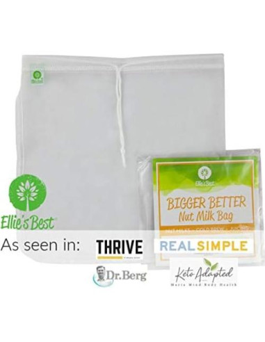 Bolsa de Leche de Nueces Ellie's Best - Grande 30x30 cm - Reutilizable