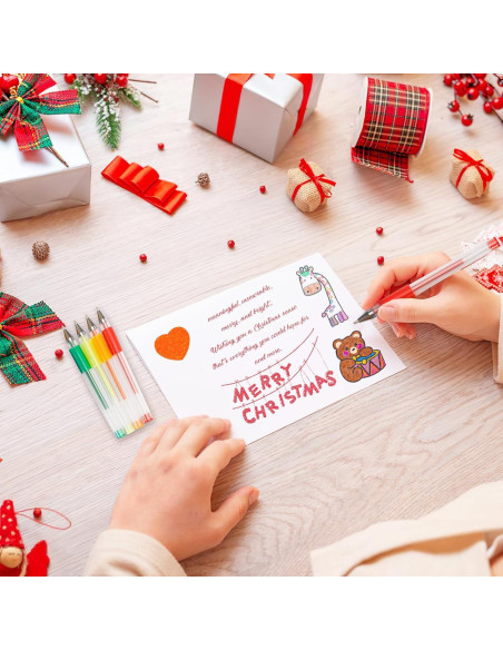 36 Lápices de Gel Brillantes Caliart - Punta Fina 0.7mm