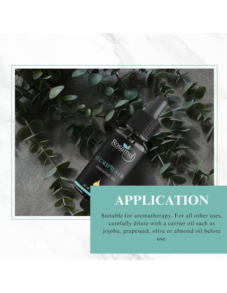 Aceite Esencial de Eucalipto Puro Rosamix 30ml - Aromaterapia
