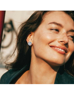 Pendientes Magnéticos SIISPRI Unisex de Acero Quirúrgico 18K 2