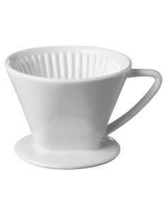 Filtro de Café de Porcelana Cilio C105162, Manual, Blanco