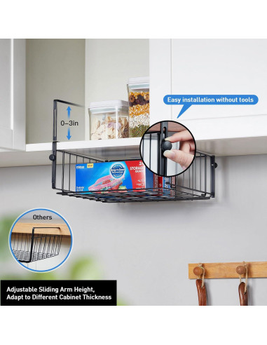 Cestas de Almacenamiento Colgantes AmonHouseware - 2 Unidades