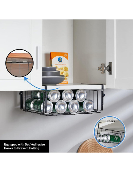 Cestas de Almacenamiento Colgantes AmonHouseware - 2 Unidades Cestas de Almacenamiento Colgantes AmonHouseware - 2 Unidades