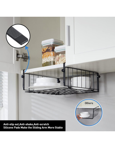 Cestas de Almacenamiento Colgantes AmonHouseware - 2 Unidades Cestas de Almacenamiento Colgantes AmonHouseware - 2 Unidades