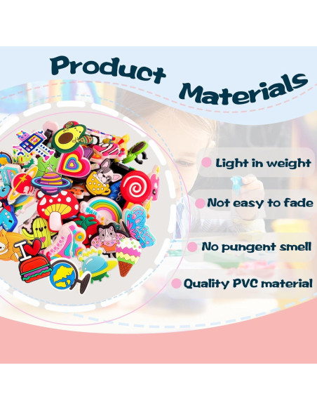 45 Piezas Decoraciones para Punta de Lápiz Zddaoole - Clips Lindos