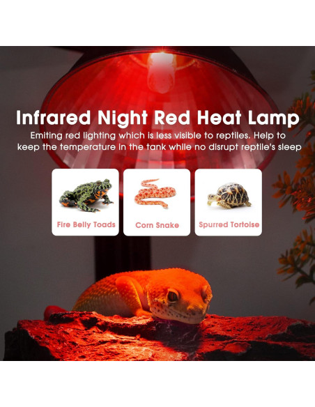 Bombillas de Calor Infrarrojo Briignite G9 para Reptiles 50W