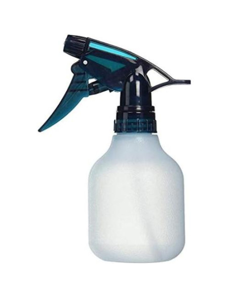 Botella Spray Rayson 0.47L Azul, Neblina Fina para Cabello y Plantas