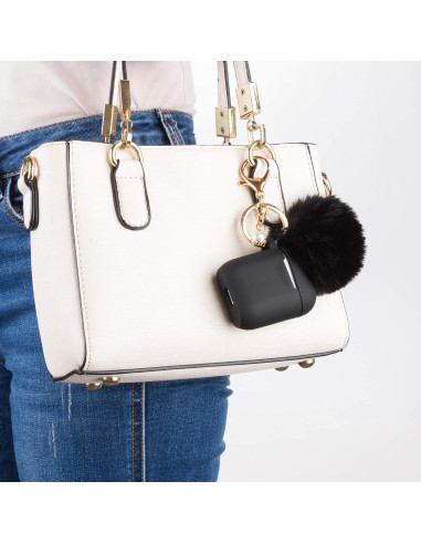 Funda de Silicona Filoto para AirPods 1 y 2 - Negro