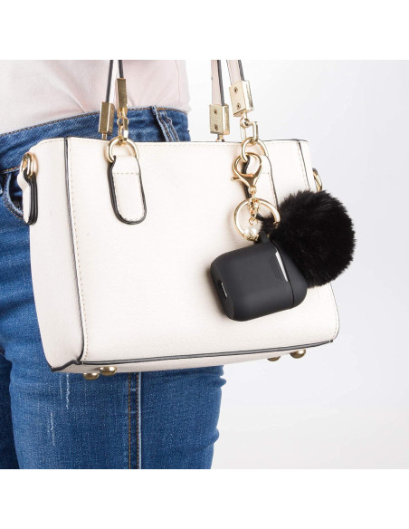 Funda de Silicona Filoto para AirPods 1 y 2 - Negro