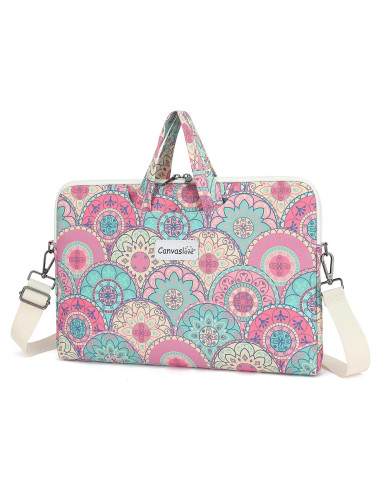 Funda de Hombro Resistente al Agua Canvaslove para Laptop 15-16"