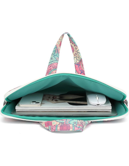 Funda de Hombro Resistente al Agua Canvaslove para Laptop 15-16"