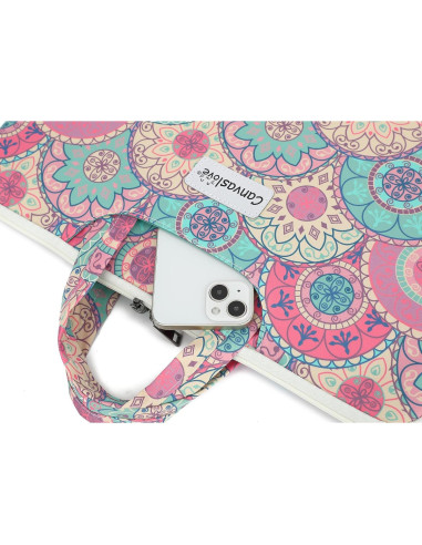 Funda de Hombro Resistente al Agua Canvaslove para Laptop 15-16"