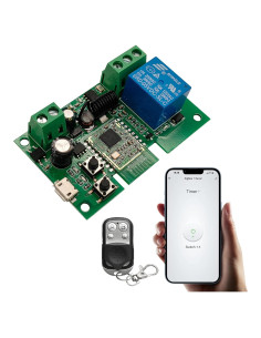 Interruptor Inteligente ZigBee 1 Canal Jane Eyre con Control Remoto