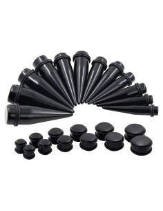 Kit de Estiramiento de Orejas Oyaface 24PC 00G-20mm Acrílico