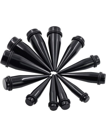 Kit de Estiramiento de Orejas Oyaface 24PC 00G-20mm Acrílico