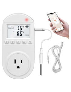 Termostato Inteligente WiFi Briidea BR-145 Control Temperatura