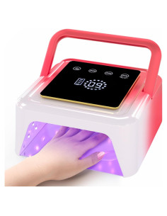 Lámpara de Uñas UV LED Inalámbrica Meremit 108W con Pantalla Táctil