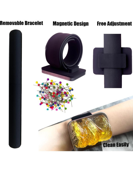 Banda Magnética para Estilistas Rabetly con Peine y Clips