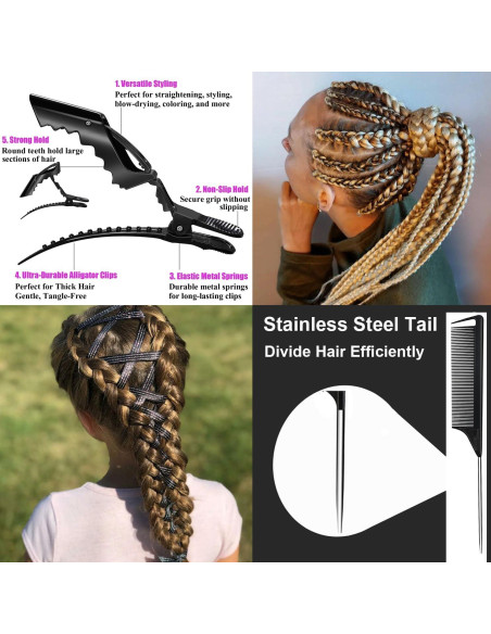 Banda Magnética para Estilistas Rabetly con Peine y Clips