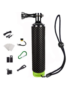 Mango Flotante Impermeable MiPremium Verde para GoPro Hero