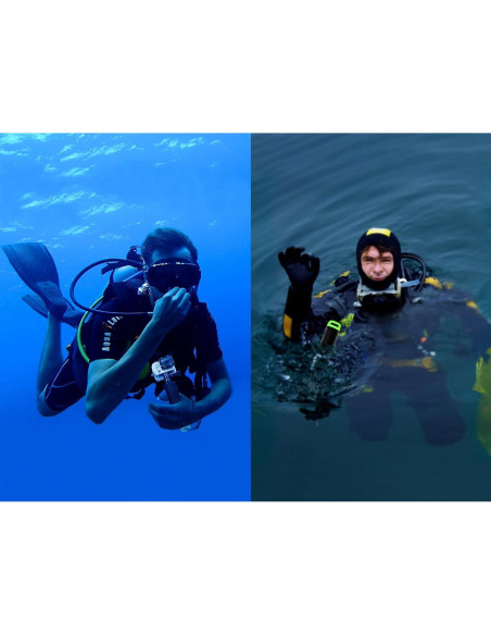 Mango Flotante Impermeable MiPremium Verde para GoPro Hero