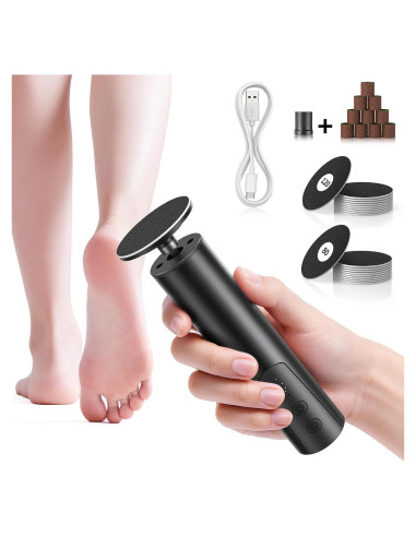 Removedor de Callos Eléctrico Inalámbrico Dsquu HX12-PK 6 Velocidades