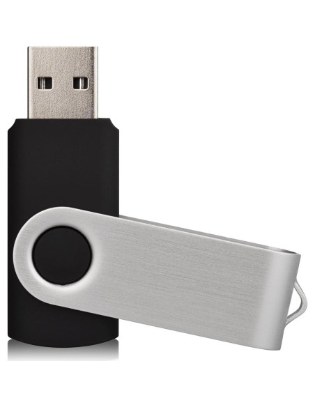 Aiibe 20 Unidades Flash USB 1GB 2.0 Diseño Giratorio