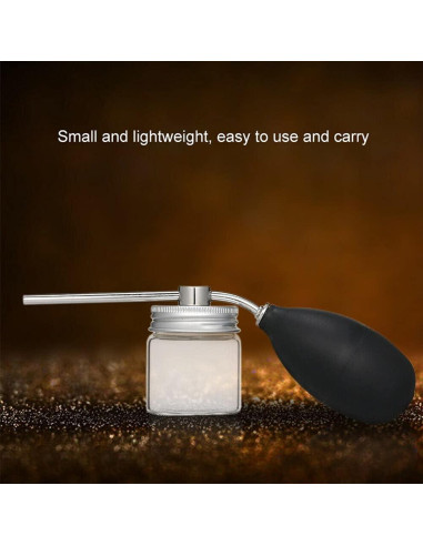 Aplicador de Spray para Cabello Fino - Negro - 20x6.5 cm