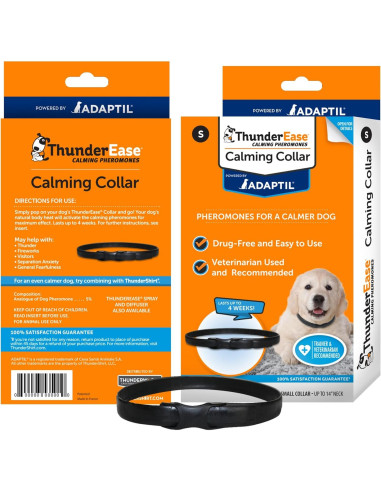 Collar Antiestrés ThunderEase para Perros Pequeños 1 Unidad