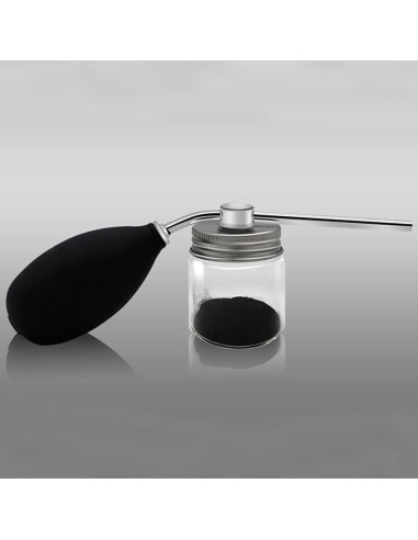 Aplicador de Spray para Cabello Fino - Negro - 20x6.5 cm