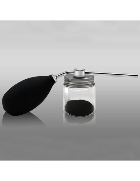 Aplicador de Spray para Cabello Fino - Negro - 20x6.5 cm