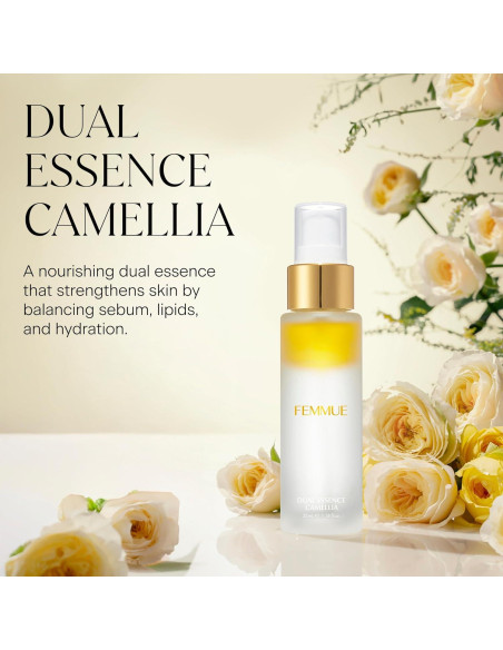 Bruma Hidratante Facial Dual Camelia FEMMUE 33.4 ml Viaje
