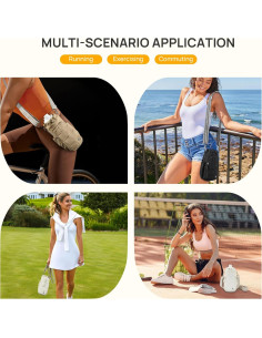 Soporte para Botella de Agua Telena Cruzada 20-40 oz Negro 2