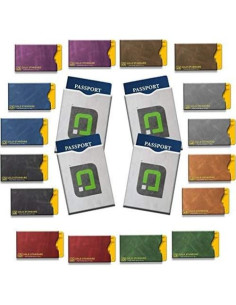 Fundas bloqueadoras RFID ID Stronghold para tarjetas y pasaporte 2
