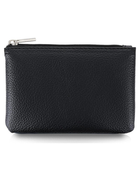 Billetera Pequeña Giantree para Mujeres - PU Negro 12x9cm