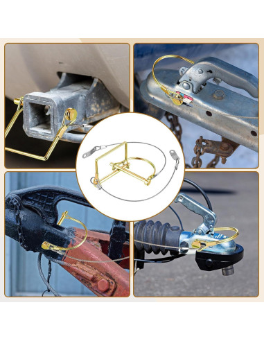 Remaches de Acoplamiento de Remolque Umigy 10 Pcs 6x70mm