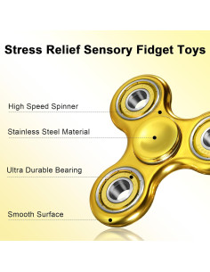 Spinner Antiestrés SCIONE 3 Piezas para Niños y Adultos 2