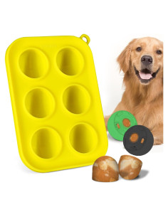 Moldes de Silicona para Golosinas de Perro BABORUI 6 Cavidades