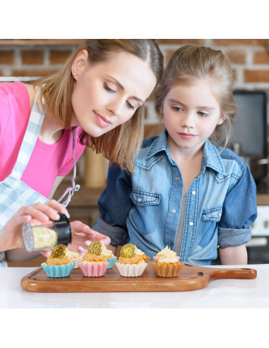 Forros de Cupcake Mini Caperci 200 Cuentas Resistentes a Grasa