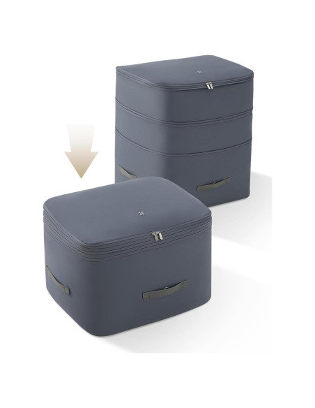 Bolsas de Almacenamiento de Edredones EACHY 2 Pzas XXL/XXXL