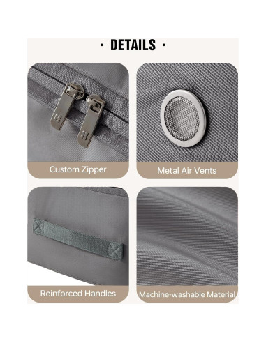 Bolsas de Almacenamiento de Edredones EACHY 2 Pzas XXL/XXXL