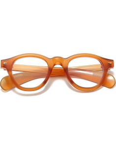 Gafas de Luz Azul NIDOVIX Redondas Unisex sin Prescripción 2