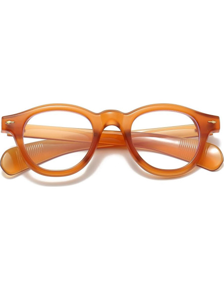 Gafas de Luz Azul NIDOVIX Redondas Unisex sin Prescripción