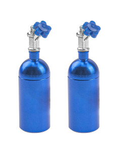 2 Piezas Decoración Botella Nitrógeno RC HIRCQOO 1/10 Azul