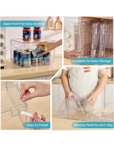 Cajas de Almacenamiento Plegables Vtopmart 2 Piezas 30.48x26.42x20.32cm